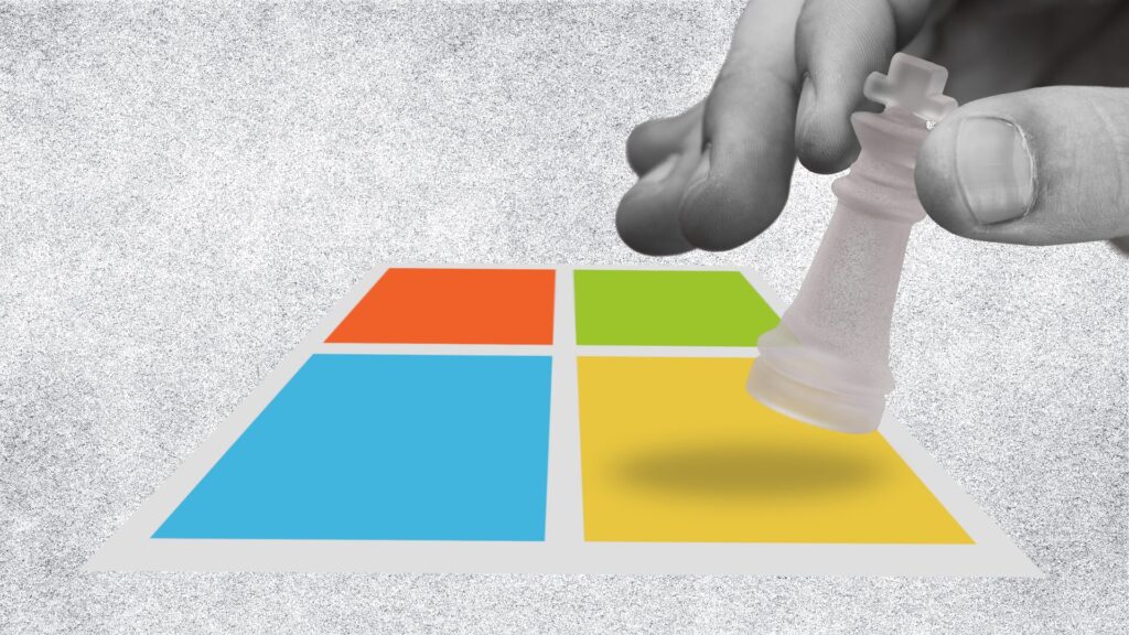 Microsoft affiche ses ambitions // Source : Montage Numerama