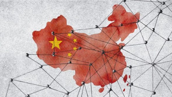 Chine réseau laboratoire // Source : Montage Numerama