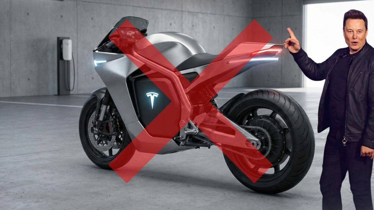 Elon Musk dit non à une moto électrique chez Tesla. // Source : Une par Robin San Vicente aidé par l'IA