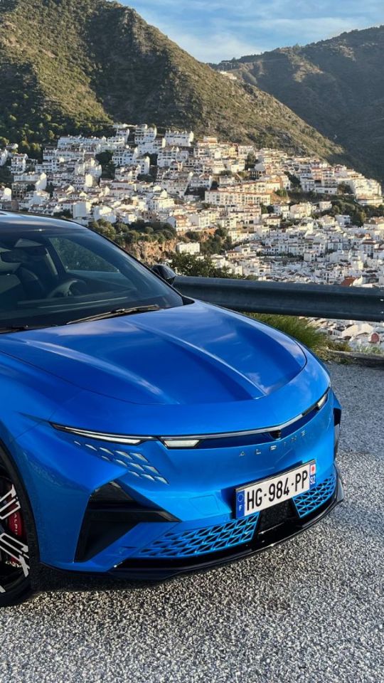 L'Alpine A390 à l'essai. // Source : Robin San Vicente pour Numerama