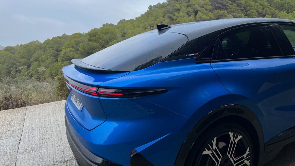 L'Alpine A390 à l'essai. // Source : Robin San Vicente pour Numerama