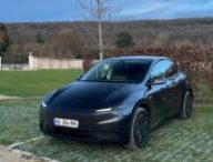 Le nouveau Tesla Model Y Standard à l'essai. // Source : Robin San Vicente pour Numerama Le nouveau Tesla Model Y Standard à l'essai. // Source : Robin San Vicente pour Numerama