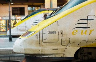 Eurostar. // Source : Flickr/CC/Mike Knell ; modifié avec Canva par Numerama