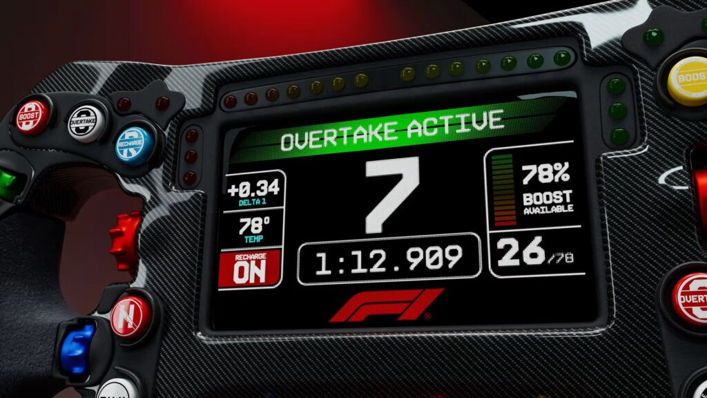 Le mode Boost et le mode Overtake feront partis des nouveaux joujous des pilotes en 2026. // Source : Formula 1 Le mode Boost et le mode Overtake feront partis des nouveaux joujous des pilotes en 2026. // Source : Formula 1