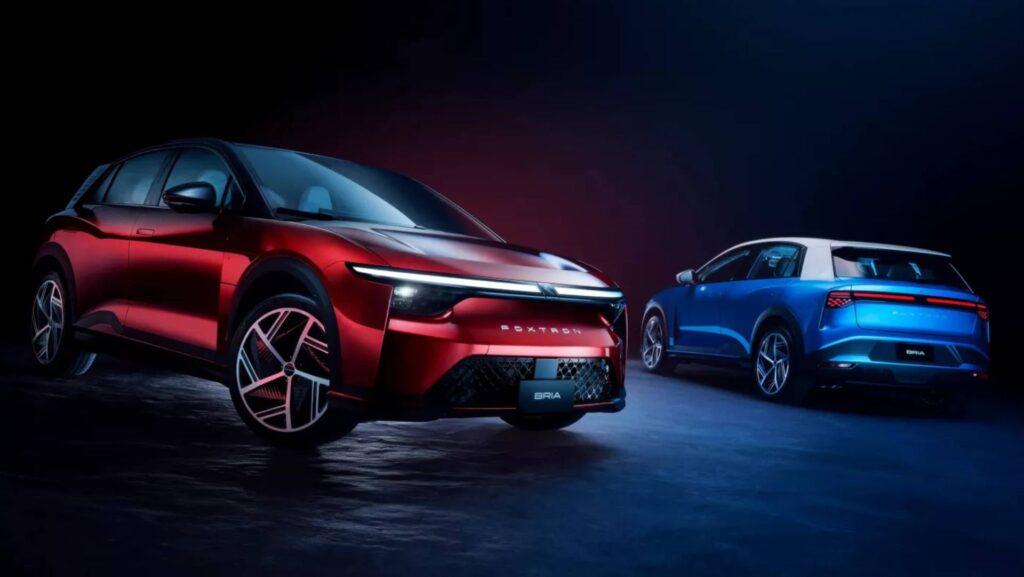 Foxtron Bria pr&eacute;sent&eacute; en d&eacute;cembre 2025 // Source : Foxtron