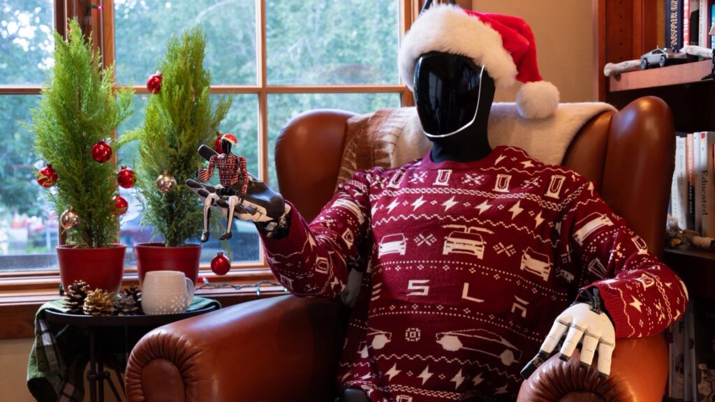 Optimus Santa // Source : Tesla