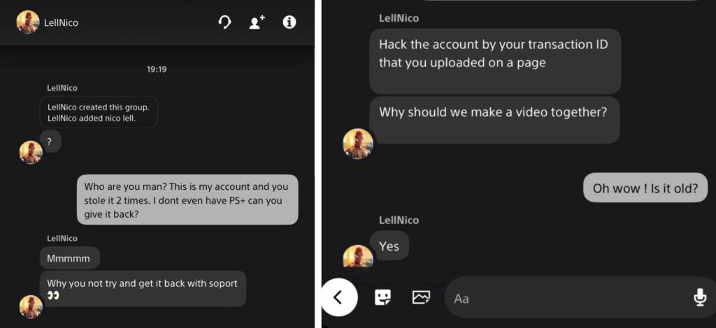 Mon hacker, qui se fait passer pour moi, m'explique comment il a pirat&eacute; mon compte.