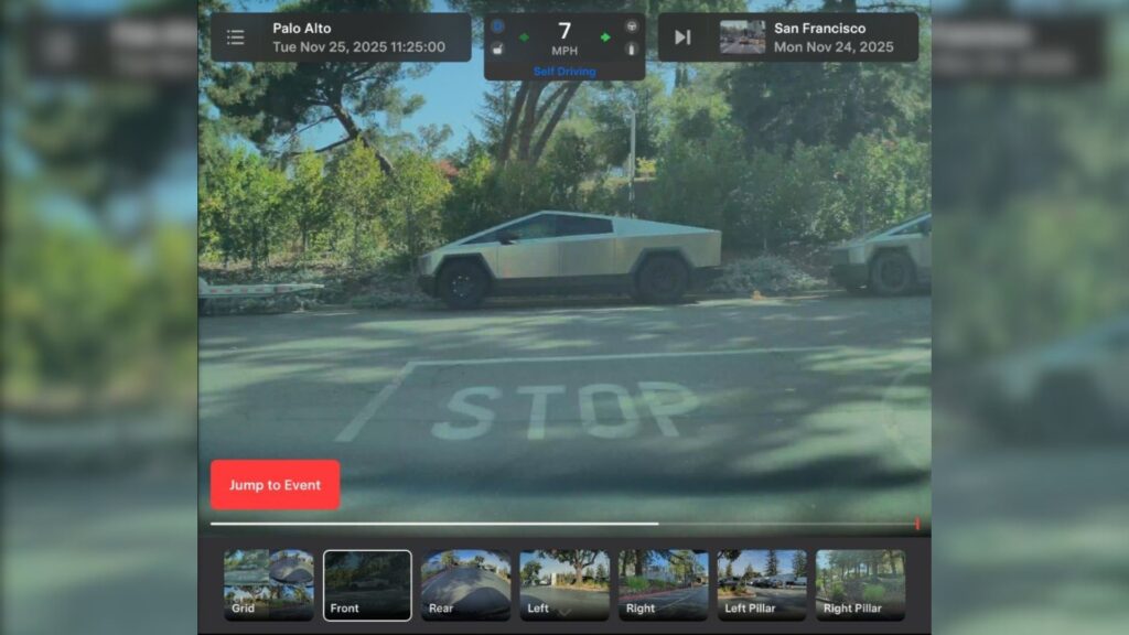 Mise à jour de Noël 2025 de Tesla. // Source : Tesla Mise à jour de Noël 2025 de Tesla. // Source : Tesla