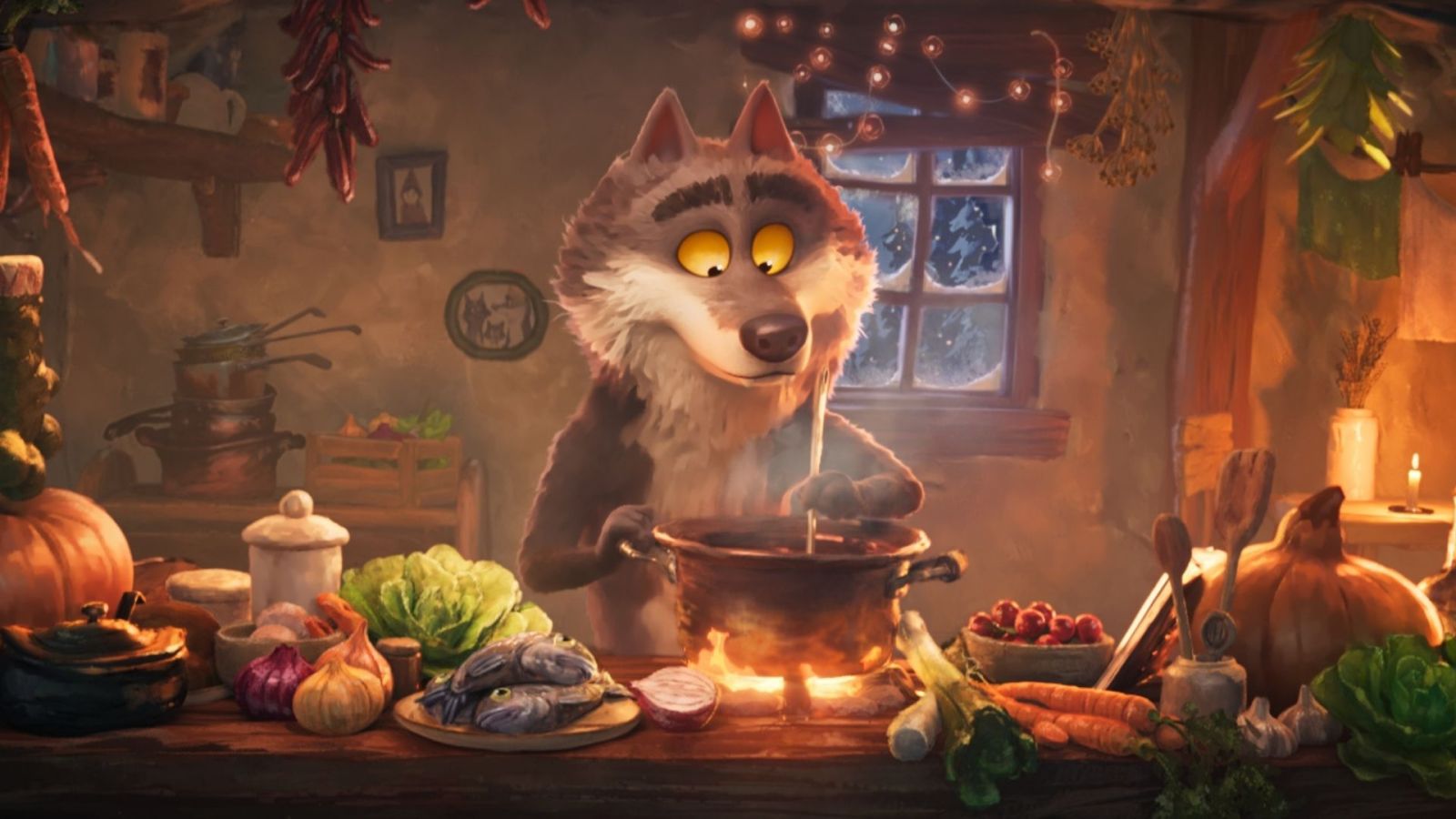 Dâ€™oÃ¹ vient cette pub de NoÃ«l dâ€™IntermarchÃ© avec un loup solitaire qui a...