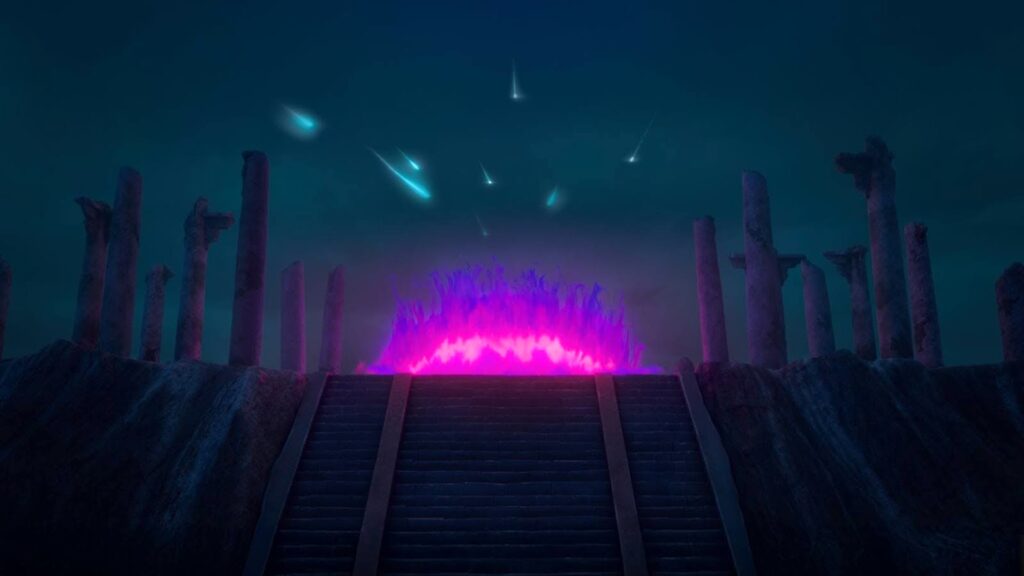 Le feu de cheminée Kpop Demon Hunters // Source : Netflix Le feu de cheminée Kpop Demon Hunters // Source : Netflix