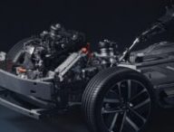 Le châssis d'une voiture électrique à prolongateur d'autonomie // Source : Li Auto Le châssis d'une voiture électrique à prolongateur d'autonomie // Source : Li Auto