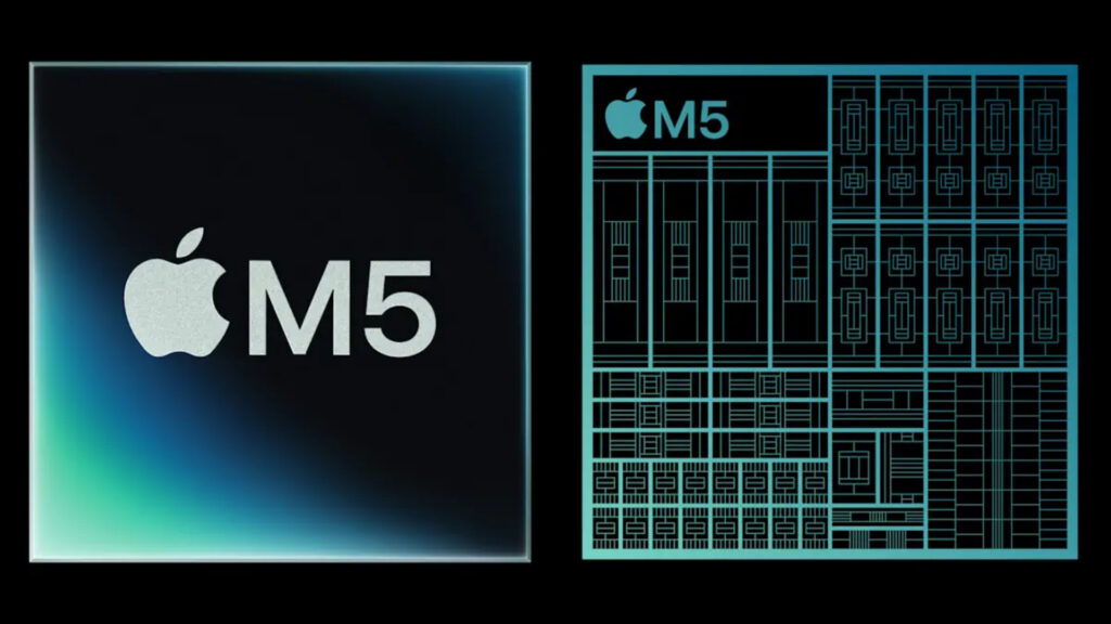 La puce M5 est la dernière en date // Source : Apple La puce M5 est la dernière en date // Source : Apple