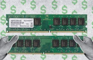 Face à la pénurie de RAM, smartphones, PC et consoles pourraient voir leurs prix augmenter dès 2026. // Source : Numerama / An-d via Wikimedia Commons