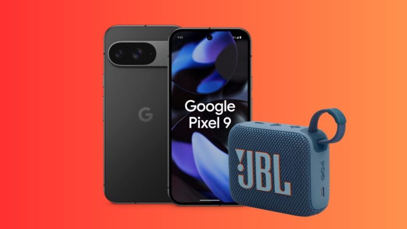 Le Pixel 9a avec la JBL Go 4 s’invitent sous le sapin de Noël pour moins de 400&nbsp;€