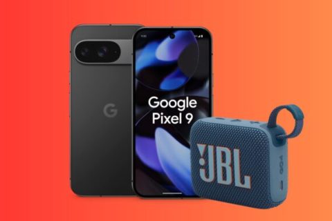 google pixel 9a jbl go 4 // Source : Montage Numerama