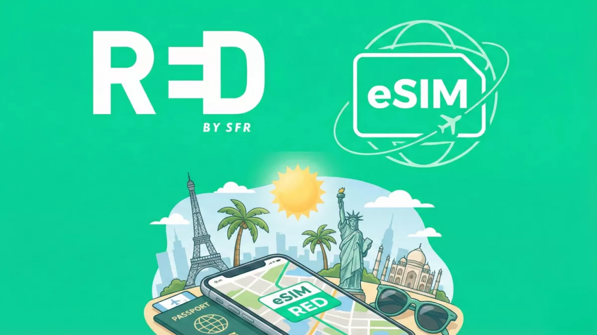 L’innovation eSIM de RED by SFR : le hack technologique ultime pour vos voyages à l’international