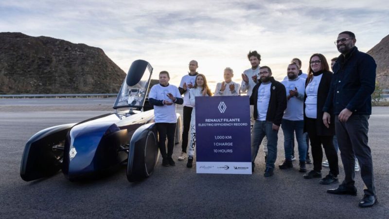 Renault bat un nouveau record avec une voiture électrique pas comme les autres