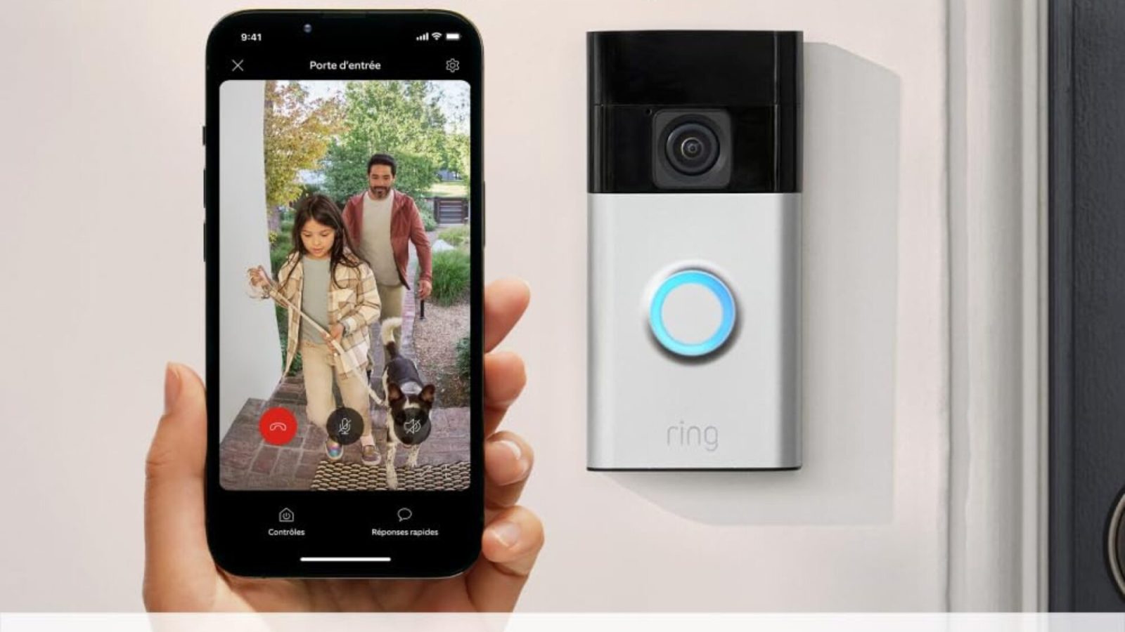 La sonnette vidÃ©o Amazon Ring baisse son prix de 60 %