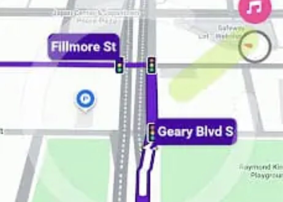 Les feux dans Waze. Les feux dans Waze.