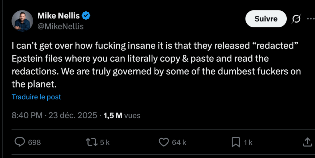 Sans surprise, tout le monde se moque du DOJ sur Twitter.