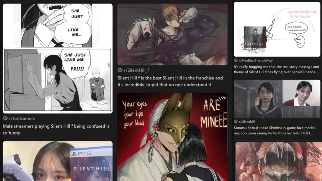 La communauté des fans de Silent Hill s'amusent beaucoup sur Reddit. // Source : Reddit La communauté des fans de Silent Hill s'amusent beaucoup sur Reddit. // Source : Reddit