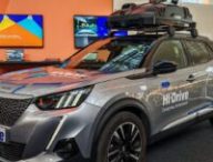 Une Peugeot 2008 équipée pour la conduite autonome. // Source : Stellantis Une Peugeot 2008 équipée pour la conduite autonome. // Source : Stellantis