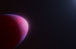 Illustration de la NASA représentant l&rsquo;apparence possible de l&rsquo;exoplanète PSR J2322-2650b
