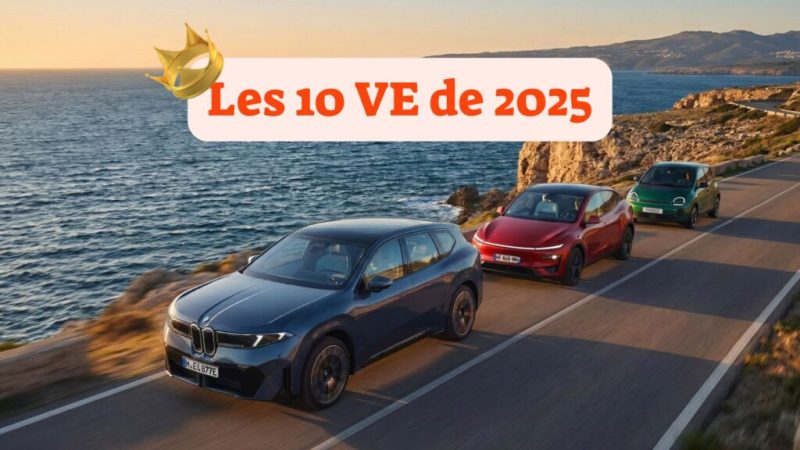 Ces 10 voitures électriques ont marqué l&rsquo;année 2025 et il y a un bonus complètement fou