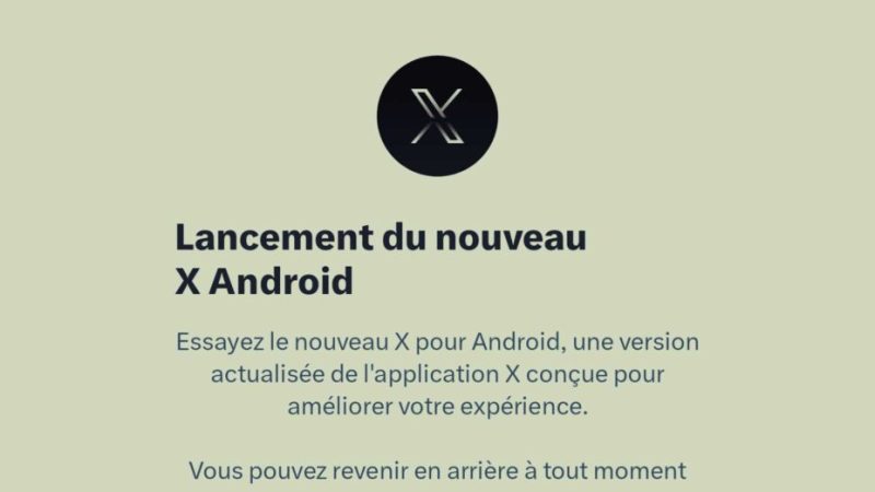 Il y a une application cachée dans X pour Android (Twitter)