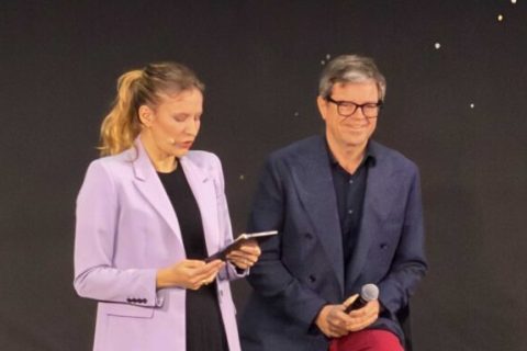 Aude Durand et Yann LeCun à l'AI Impulse.
