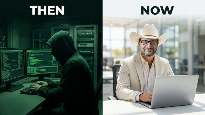 &laquo; Apr&egrave;s 4 ans en prison, c&rsquo;est la premi&egrave;re fois que j&rsquo;utilise une IA pour g&eacute;n&eacute;rer une image. C&rsquo;est sans doute pour &ccedil;a que c&rsquo;est aussi kitsch. &raquo; // Source : Ilya Lichtenstein sur LinkedIn