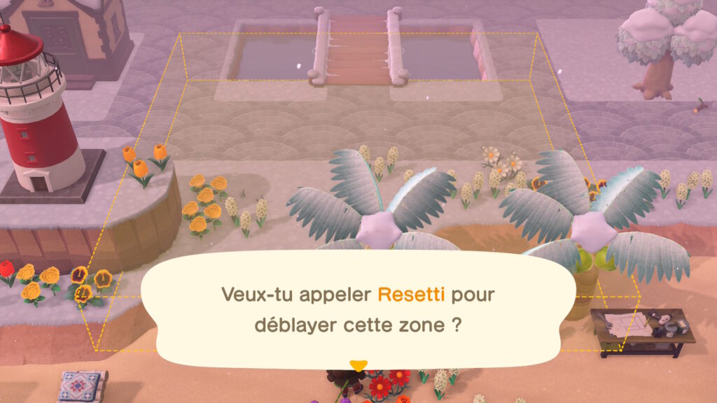 Voici la surface des zones qu'il est possible de nettoyer. // Source : Capture d'&eacute;cran Numerama