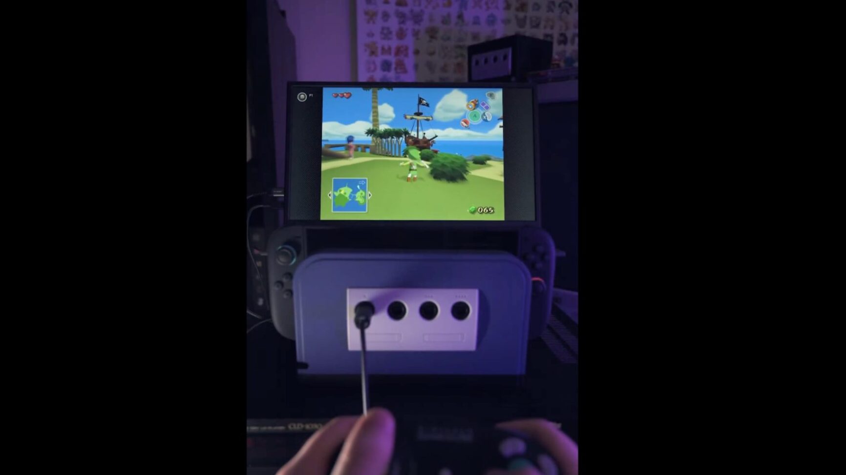 Le Battle Dock int&egrave;gre des ports en fa&ccedil;ade, exactement comme la console d&rsquo;origine. // Source : Retro Fighters