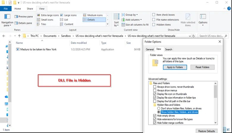 Les fichiers ont &eacute;t&eacute; nomm&eacute;s avec des titres aguicheurs // Source : Acronis