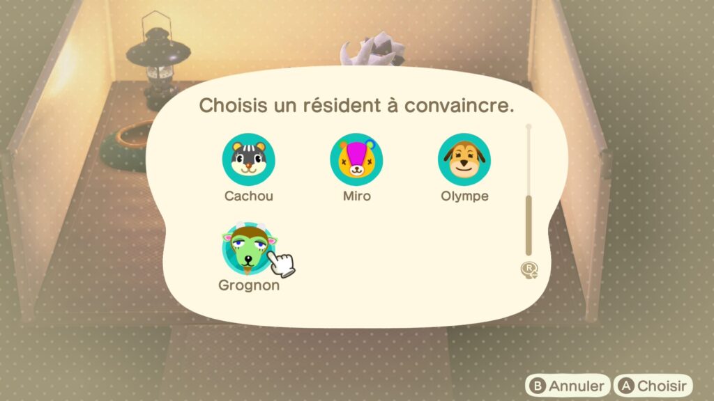 Babil m'a propos&eacute; de dire au revoir &agrave; l'un de mes habitants.  // Source : Capture d'&eacute;cran Numerama