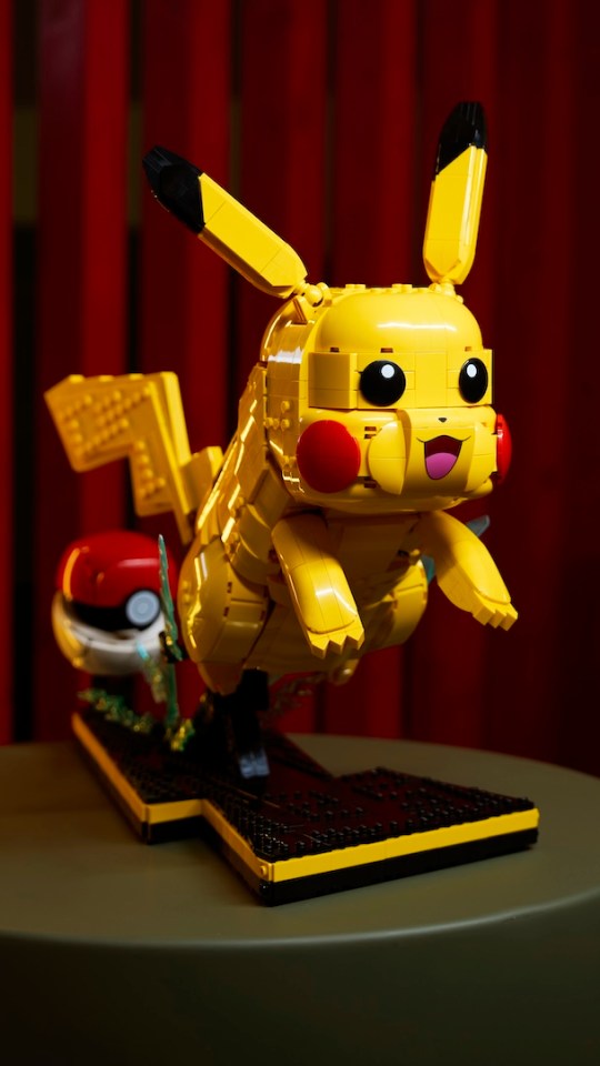 Lego Pokémon Pikachu // Source : Lego Lego Pokémon Pikachu // Source : Lego