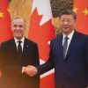 Mark Carney et Xi Jinping. // Source : Via X @MarkJCarney (photo recadrée et modifiée)