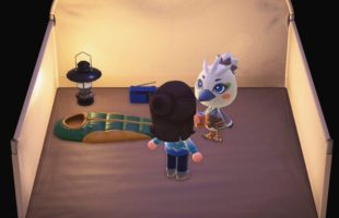 La mise à jour 3.0 d'Animal Crossing New Horizons comprend l'arrivée de quatre nouveaux habitants issus des franchises Zelda et Splatton, accessibles via des amiibo.  // Source : Capture d'écran Numerama