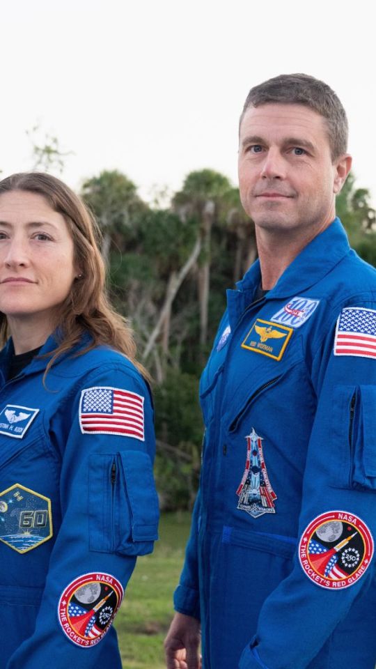 L'équipage d'Artémis II. // Source : Flickr/CC/Nasa HQ Photo (image modifiée)