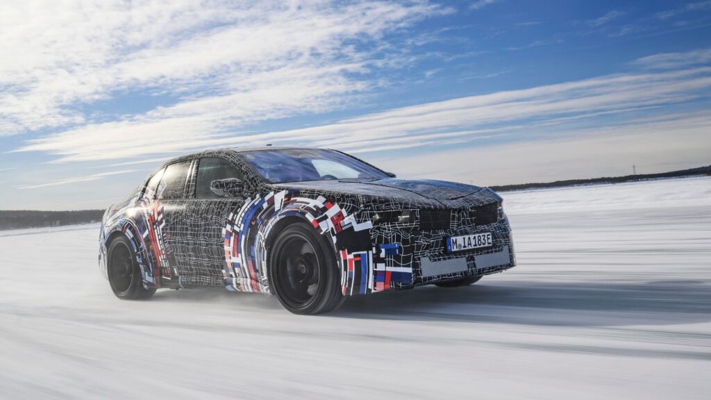 La future BMW M3 &eacute;lectrique. // Source : BMW