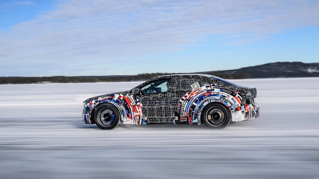 La future BMW M3 &eacute;lectrique. // Source : BMW