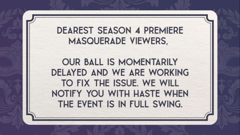 Un message sur les réseaux sociaux de Bridgerton diffusé hier soir. // Source : Via X @vickster51 (image recadrée) Un message sur les réseaux sociaux de Bridgerton diffusé hier soir. // Source : Via X @vickster51 (image recadrée)