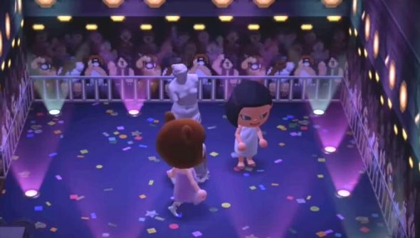 Île pour adultes dans Animal Crossing // Source : Capture YouTube