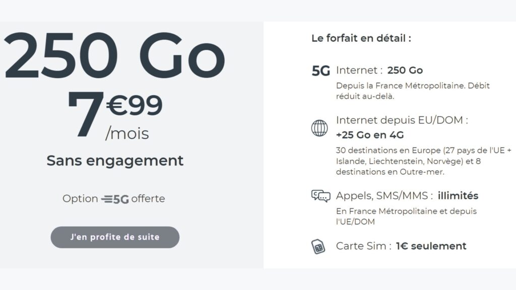 L'offre de Cdiscount Mobile en détail // Source : Cdiscount Mobile L'offre de Cdiscount Mobile en détail // Source : Cdiscount Mobile