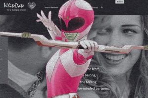 Power Ranger rose // Source : Montage Numerama