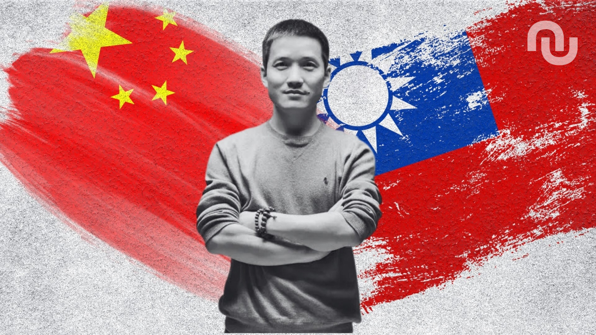 Pete Lau mandat d'arrêt // Source : Montage Numerama Pete Lau mandat d'arrêt // Source : Montage Numerama