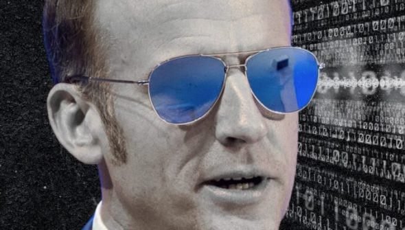 Macron cybersécurité // Source : Montage Numerama