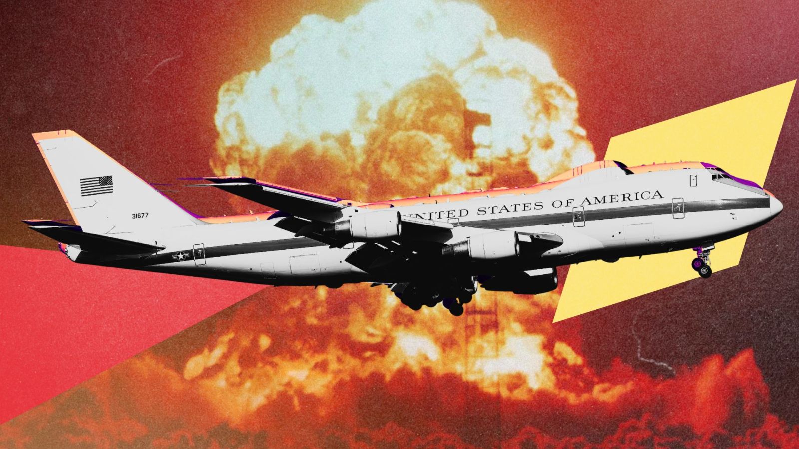 Pourquoi l’avion du « Jugement dernier » (Doomsday plane) s’est-il posé à Los Angeles ?