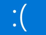 Blue Screen of Death. // Source : Wikimedia/CC/OS: Microsoft; Screenshot: Paowee (image modifiée)