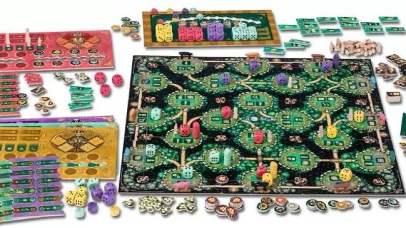 Vue d’ensemble du matériel. // Source : Ravensburger